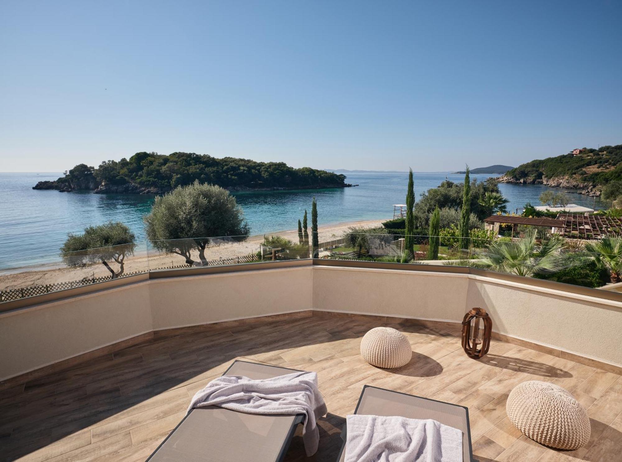Prima Vista Beachfront Boutique Hotel Sivota  Bagian luar foto